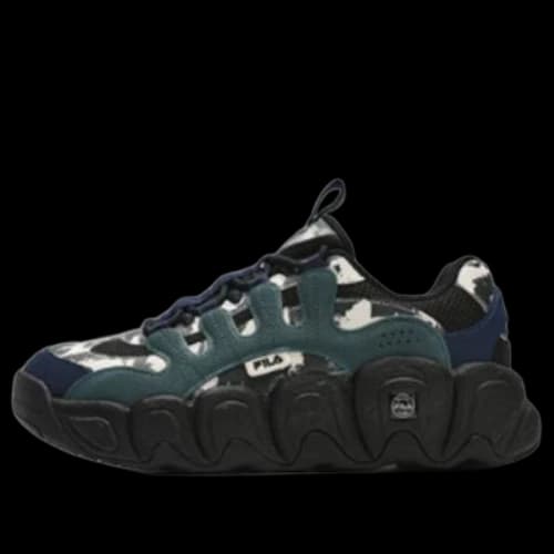 FILA x CROISSANT ETUDES Chunky 'Green Black'