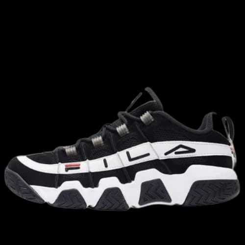 FILA Barricade Low 'Black And White'