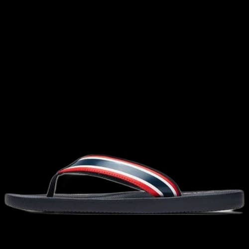 FILA Flip Flops Black/Red/White (Women's)