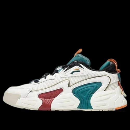 FILA SWARM low swirl sneakers red/white/green (Women's)