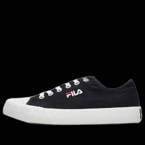 FILA Fmc Series Carve LowCanvas Shoes GS Black/White (Women's)