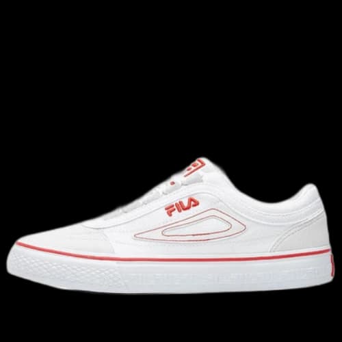 FILA Light Sneakers GS White/Red (Women's)