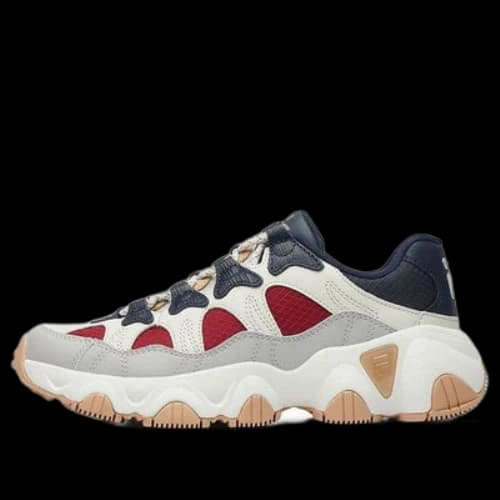 FILA Jagger Low Running Shoes White/Red/Blue (Women's)