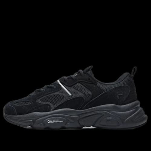 FILA Wear-Resistant Running Shoes Black (Women's)