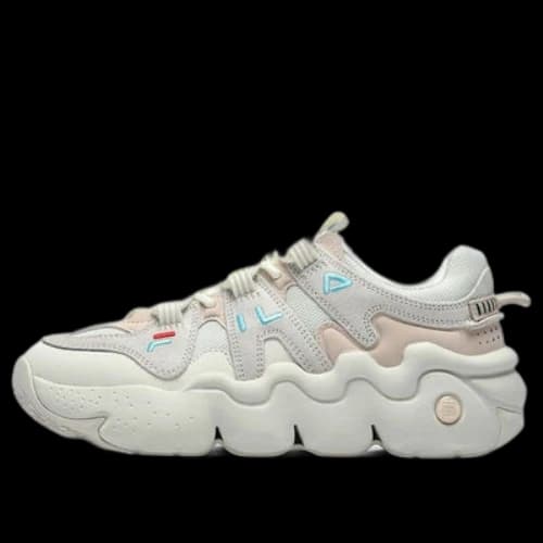 FILA Retro Basketball Shoes White (Women's)
