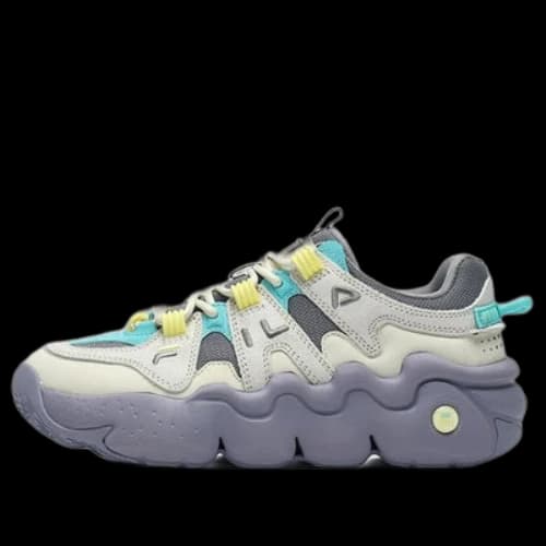 FILA Barricade 2 'Gray White Purple' (Women's)