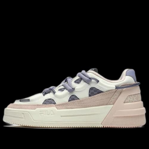 FILA Salto Shock Absorption Non-Slip Low Tops Retro Pink Blue (Women's)