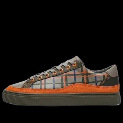 FILA Skate Shoes 'Gray Orange' (Women's)