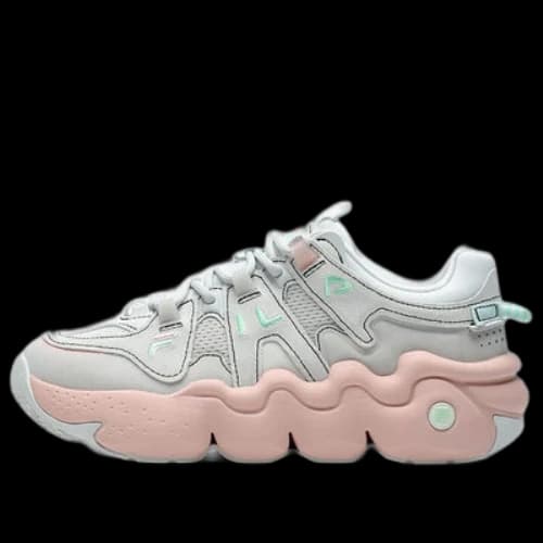 FILA Barricade Low Sneakers 'Grey Pink White' (Women's)