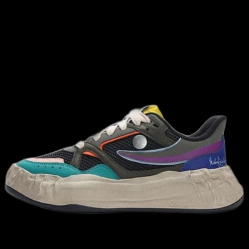 FILA x MIHARA YASUHIRO Sneakers 'Black Grey Purple' (Women's)