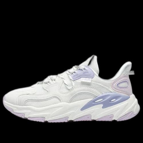 FILA Wave Low-Top Shoes 'White Purple' (Women's)