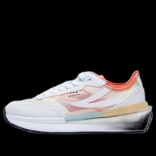 FILA RENNO Classics Sneakers 'White Orange' (Women's)