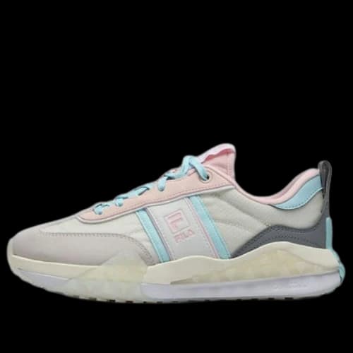 FILA Brick Sneakers 'Grey Blue Pink' (Women's)