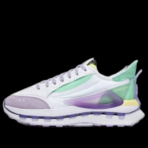 FILA KM Shoes 'White Purple Aqua' (Women's)