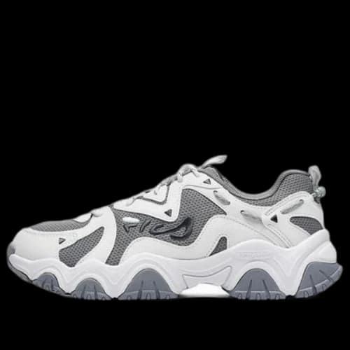 FILA Fluid 4 Cat Claw Fashion Shoes 'White Grey' (Women's)