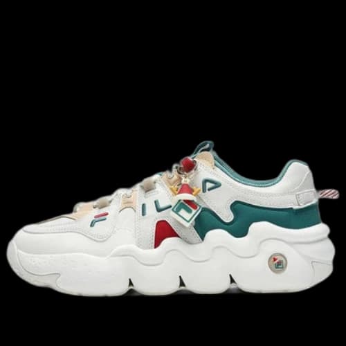 FILA Panini Xmas Shoes 'White Green' (Women's)