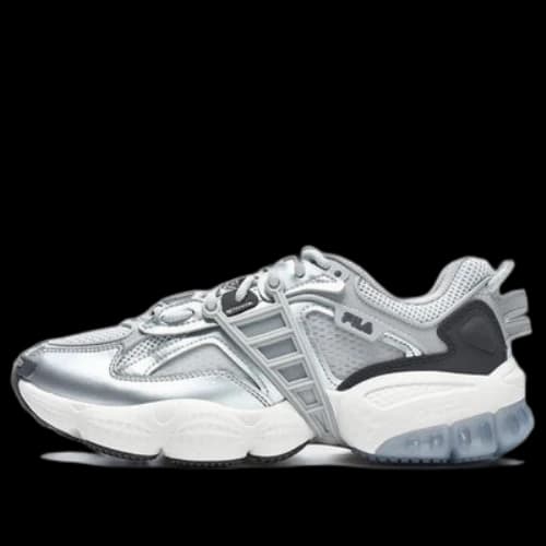 FILA Ladder Shoes 'Silver Grey Black' (Women's)