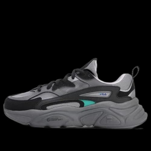 FILA Mars 1S Breathable Retro Sneakers 'Grey Black' (Women's)
