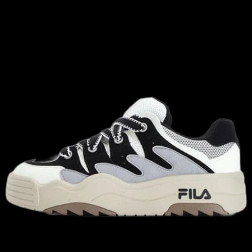 FILA Rosetta Skateboarding Shoes 'Black Grey' (Women's)