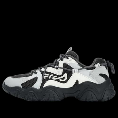 FILA Fluid 4 Sneakers 'Black Grey White' (Women's)
