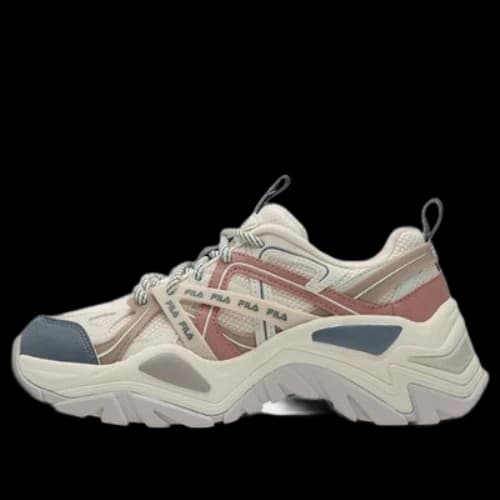 FILA Sofia 1S Fishbone Modern Low-Top Shoes 'White Pink Blue' (Women's)