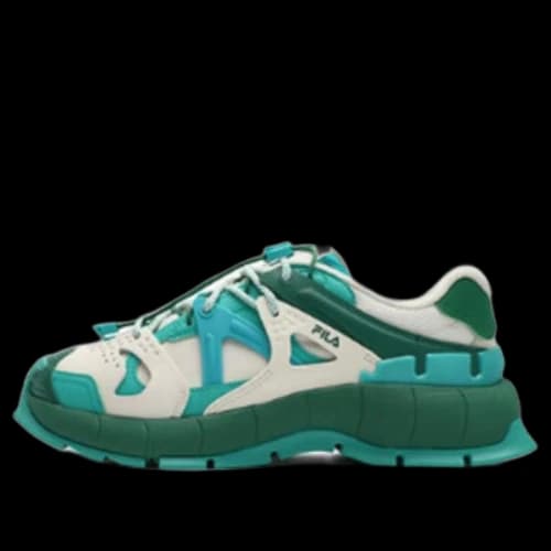 FILA Insetto Athletic Shoes 'White Green' (Women's)
