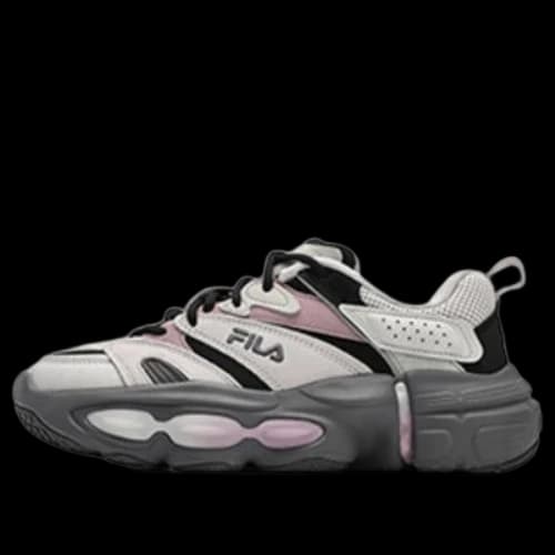 FILA ET SWINGSHOT Sneakers 'Grey White Pink' (Women's)