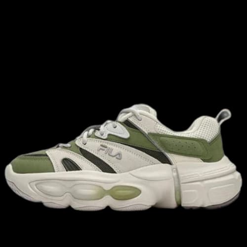 FILA Disruptor Low Sneakers 'White Green' (Women's)