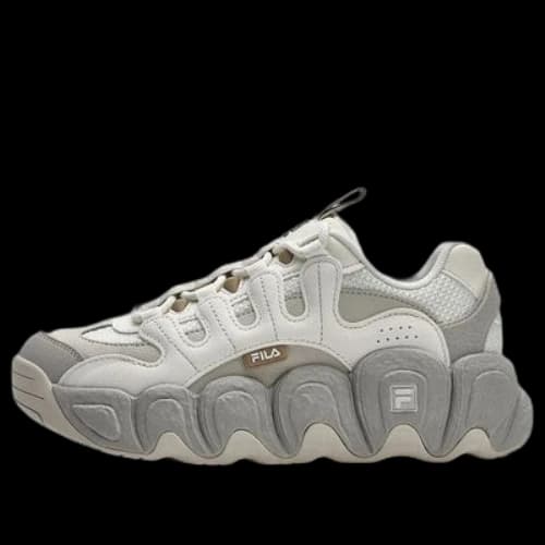 FILA CROISSANT Chunky Sneakers 'White Grey' (Women's)
