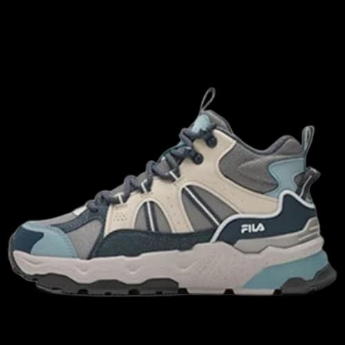 FILA Trek 1S High-Top Sneakers 'Grey Blue' (Women's)