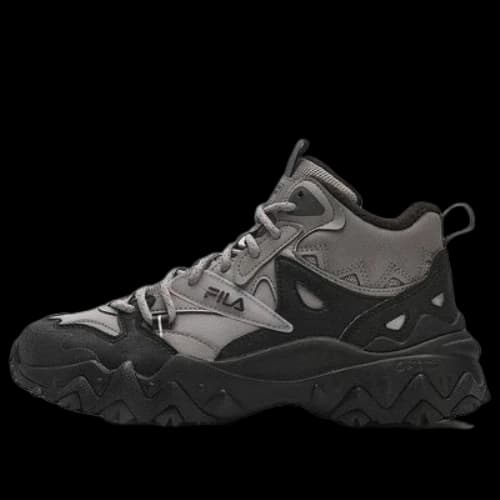 FILA Disruptor Mid High-Top Shoes 'Black Sky Grey' (Women's)