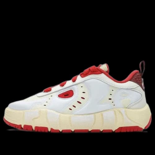 FILA Melt Skate Shoes 'White Red' (Women's)
