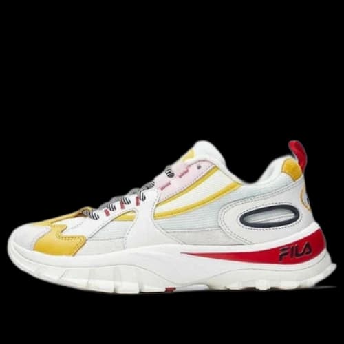 FILA Hit 3000 'White Yellow Red' (Women's)