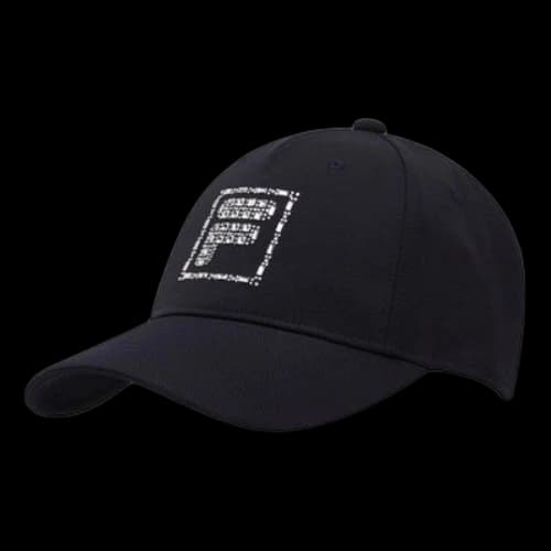 FILA Logo Printed Cap 'Black White' (Women's)
