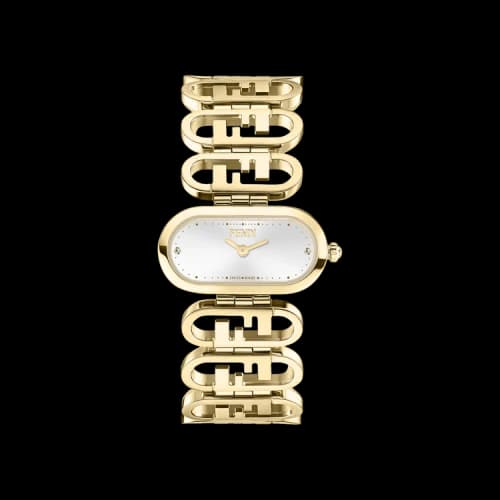 Fendi O'Lock Diamond Watch 'Gold'