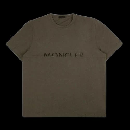 Moncler Short-Sleeve Logo T-Shirt 'Olive'