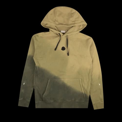 Moncler x 1017 ALYX 9SM Green Tie Dye Logo Hoodie Sweatshirt 'Green'