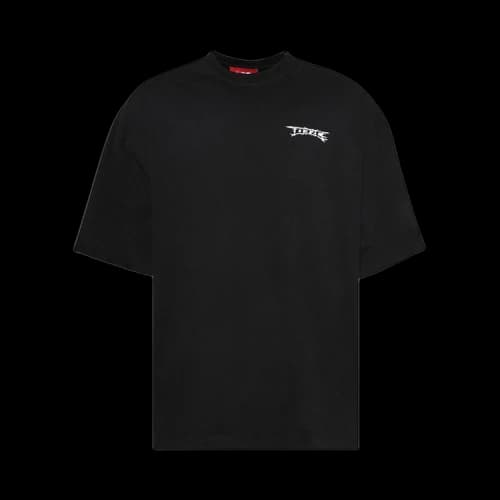 032C Nerve Shatter Oversized T-Shirt 'Washed Black'