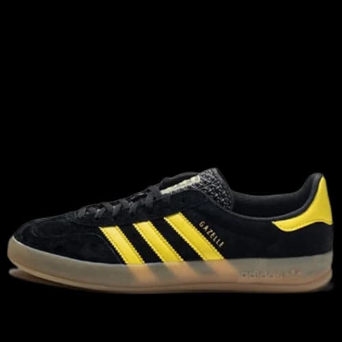 adidas Gazelle Indoor 'Black Yellow'