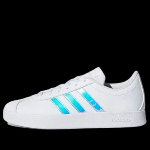 (GS) adidas VL Court 2.0 'White Blue'
