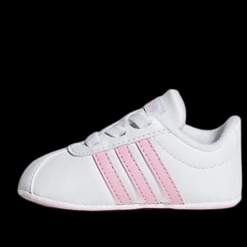 (TD) adidas VL Court 2.0 'White Pink'
