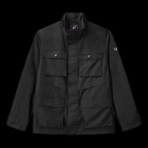 FILA Casual Sports Cargo Woven Jacket Black