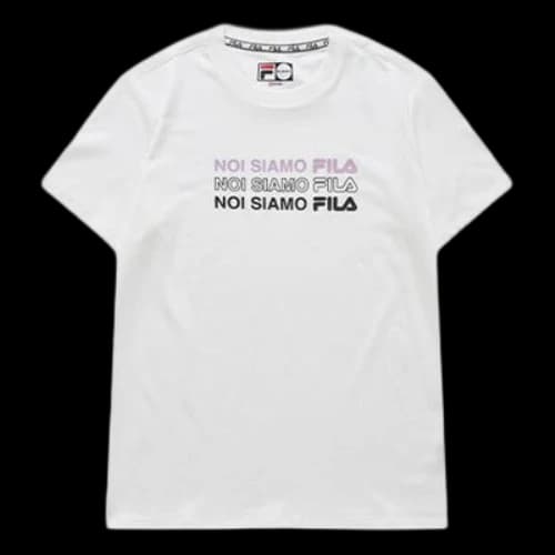 FILA Sports Short Sleeve White T-Shirt (Women's)