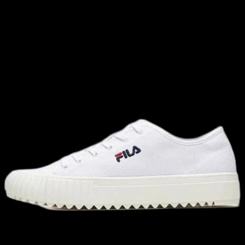 FILA Canvas Sneakers Black/White/Red