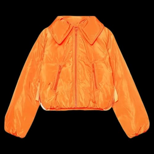 GANNI Tech Down Jacket 'Flame'
