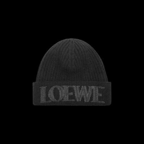 Loewe Beanie 'Black'