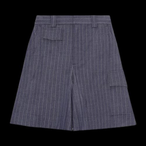 GANNI Stretch Stripe Socks 'Blue'