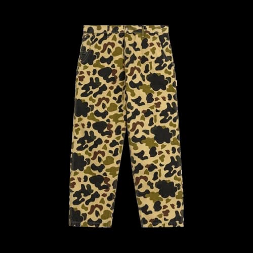 Market Camo Denim Pants 'Woodland'