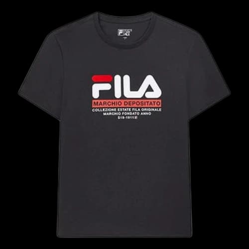 FILA Sports Fashion Sports Short Sleeve Legendary Blue T-Shirt