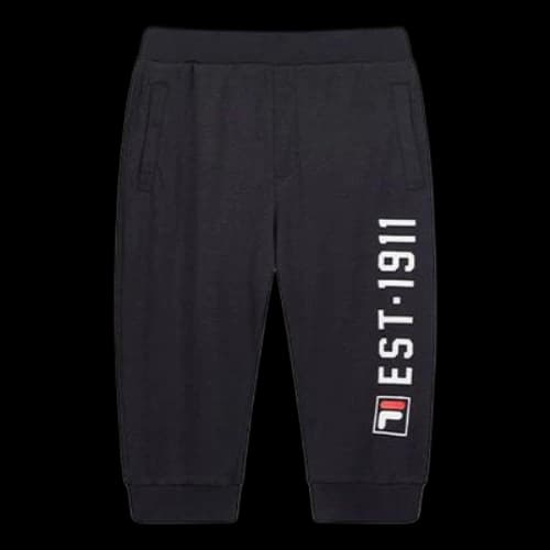 FILA Bundle Feet Casual Sports Pants Cropped Pants Blue